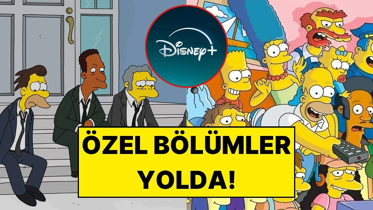 Disney Plus’tan Simpsonlar Hayranlarına Müjde: 3 Yeni Özel Bölüm Geliyor!